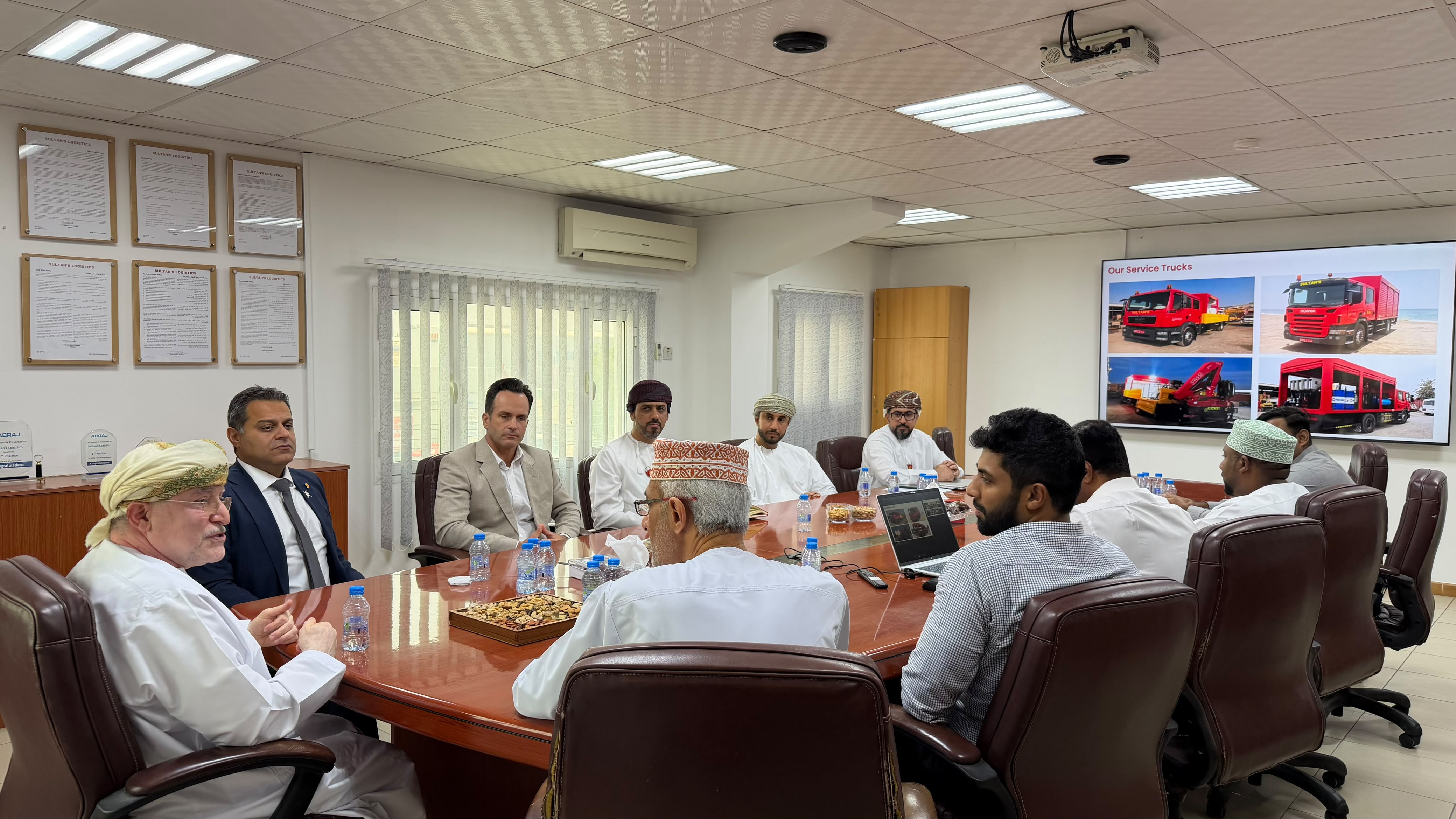 SHELL - SULTAN'S LOGISTICS MEETING
